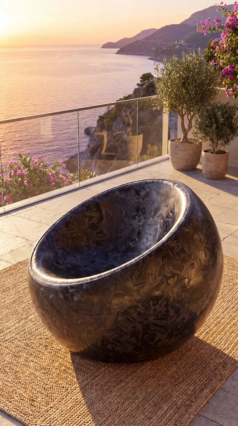 Otium — Poltrona in fibra di carbonio